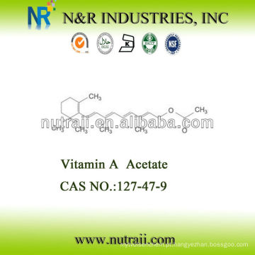 Alta qualidade CAS # 127-47-9 acetato de vitamina A seco 500CWS